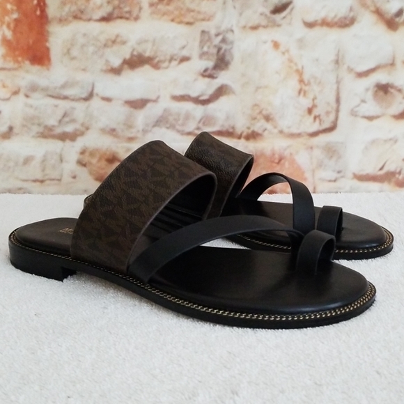 michael kors pratt flat sandals